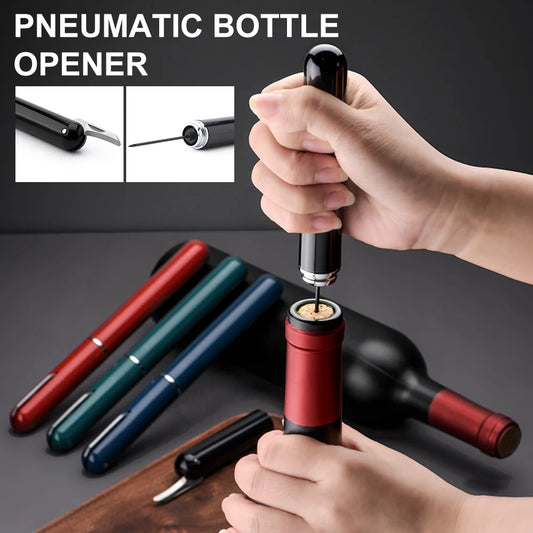 Cool Technological Gadgets Air Pressure Corkscrew Wine Bottle Opener Take Out Wine Cork Novel Kitchen Bar Accessories Tools